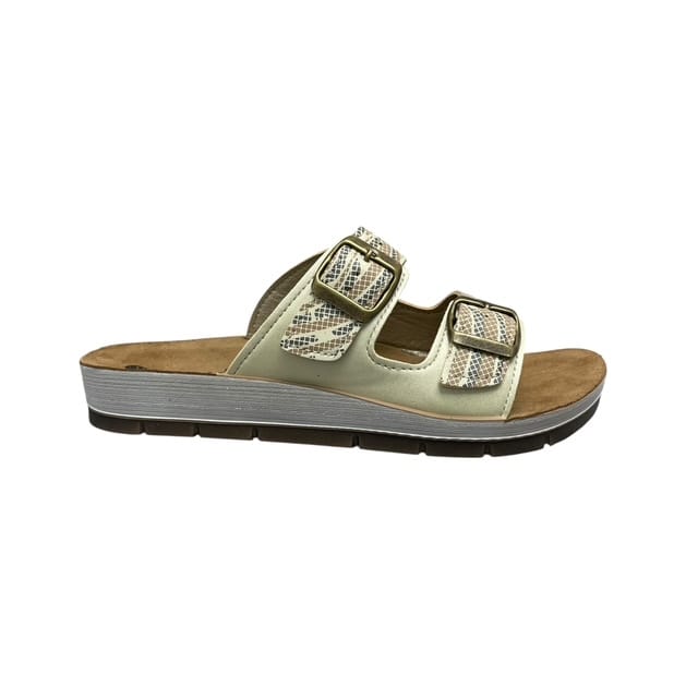 Γυναικείες παντόφλες inblu soft CP060500-PLATINUM