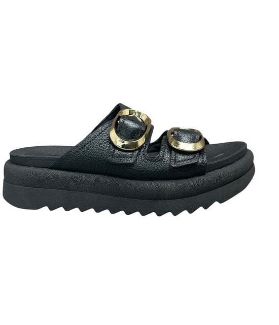 Γυναικείες παντόφλες ανατομικές pegada 23440504-black