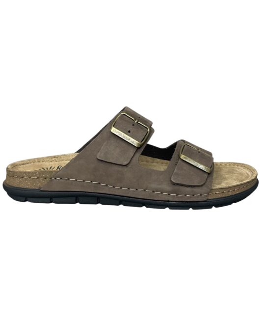 SUNNY SANDALS LEATHER ANATOMIC ETTORE-60902-N-MOC