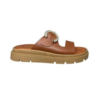 Γυναικείες παντόφλες smart steps 300-61-ΚΑΜΕΛ