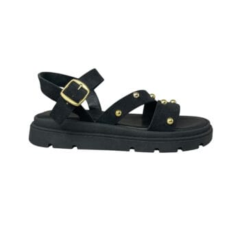 Γυναικεία σανδάλια smart steps 300-54ΚΤ-ΜΑΥΡΟ