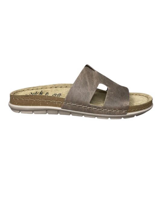 SUNNY SANDALS LEATHER ANATOMIC SIENNA-60307-SABBIA