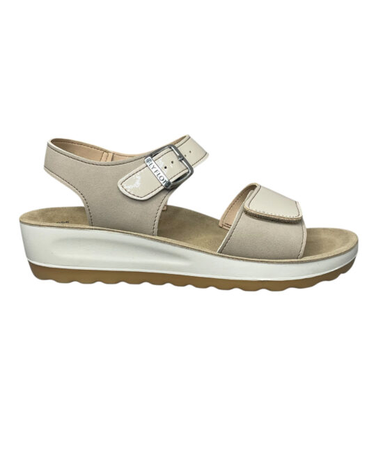 Γυναικεία πέδιλα ανατομικά FLY FLOT 42H623C-BEIGE