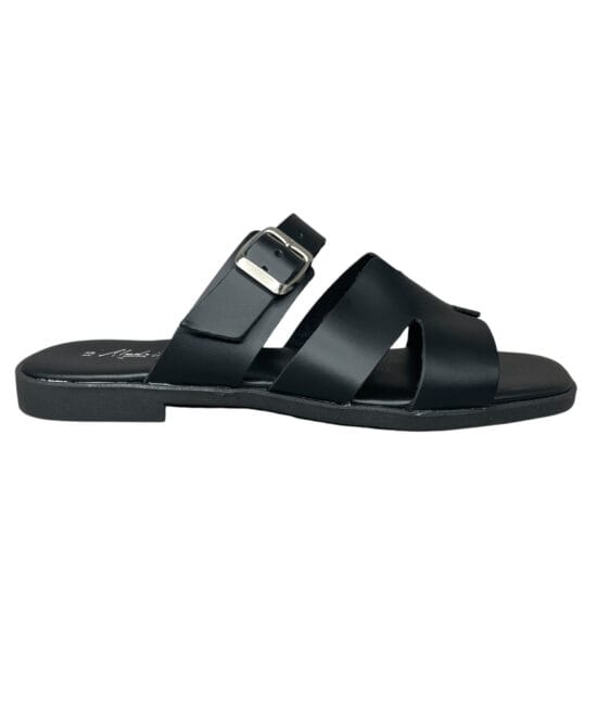 Παντόφλες γυναικείες smart steps made in italy SOLE-NERO