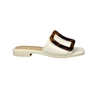 Γυναικείες παντόφλες sara lopez SL41SB107-OFF WHITE