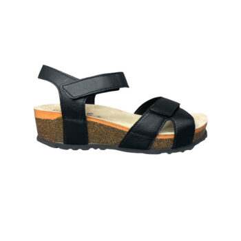 Γυναικεία πέδιλα ανατομικά NATURA RELAX 816-033-BLACK