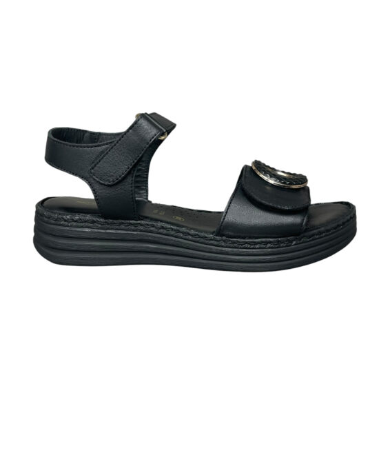 Γυναικεία πέδιλα ανατομικά Smart Steps kelidon niagara41-BLACK