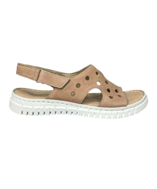 Γυναικεία πέδιλα ανατομικά relaxshoe 820-005-nocciola