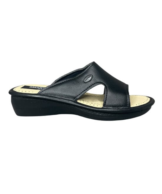 Γυναικείες παντόφλες Smart Steps 001200-BLACK