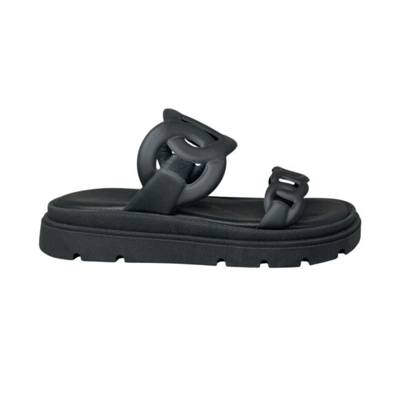 Γυναικείες παντόφλες smart steps 300-71-ΜΑΥΡΟ