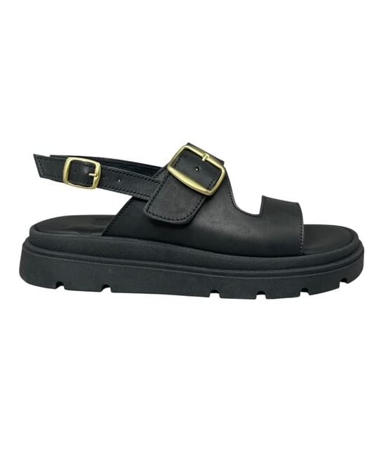 Γυναικεία σανδάλια smart steps 300-60-ΜΑΥΡΟ