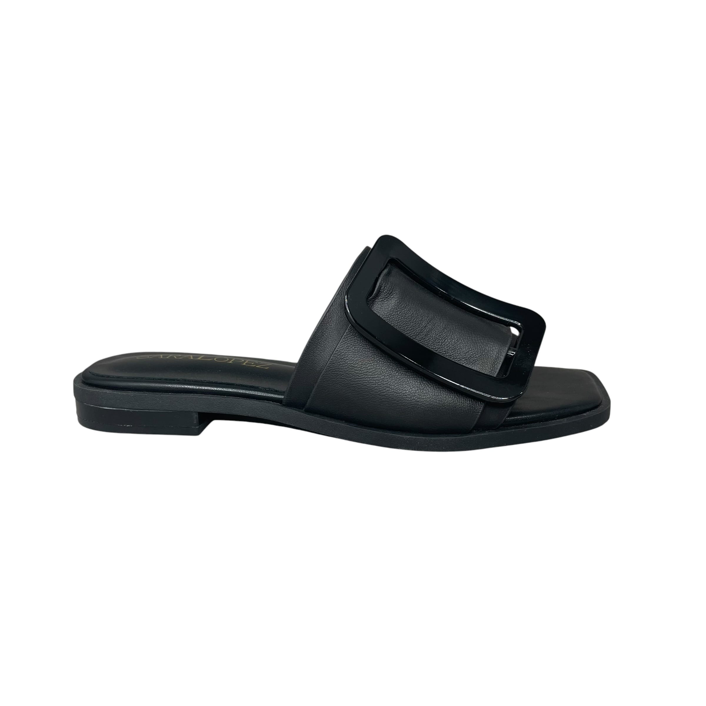 Γυναικείες παντόφλες Sara Lopez SL41SB107-BLACK