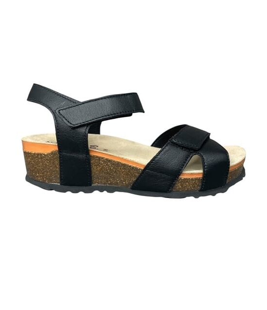 Γυναικεία πέδιλα ανατομικά NATURA RELAX 816-033-BLACK