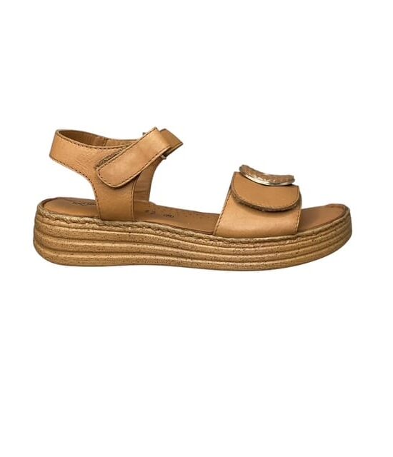Γυναικεία πέδιλα ανατομικά Smart Steps kelidon niagara41-CUOIO