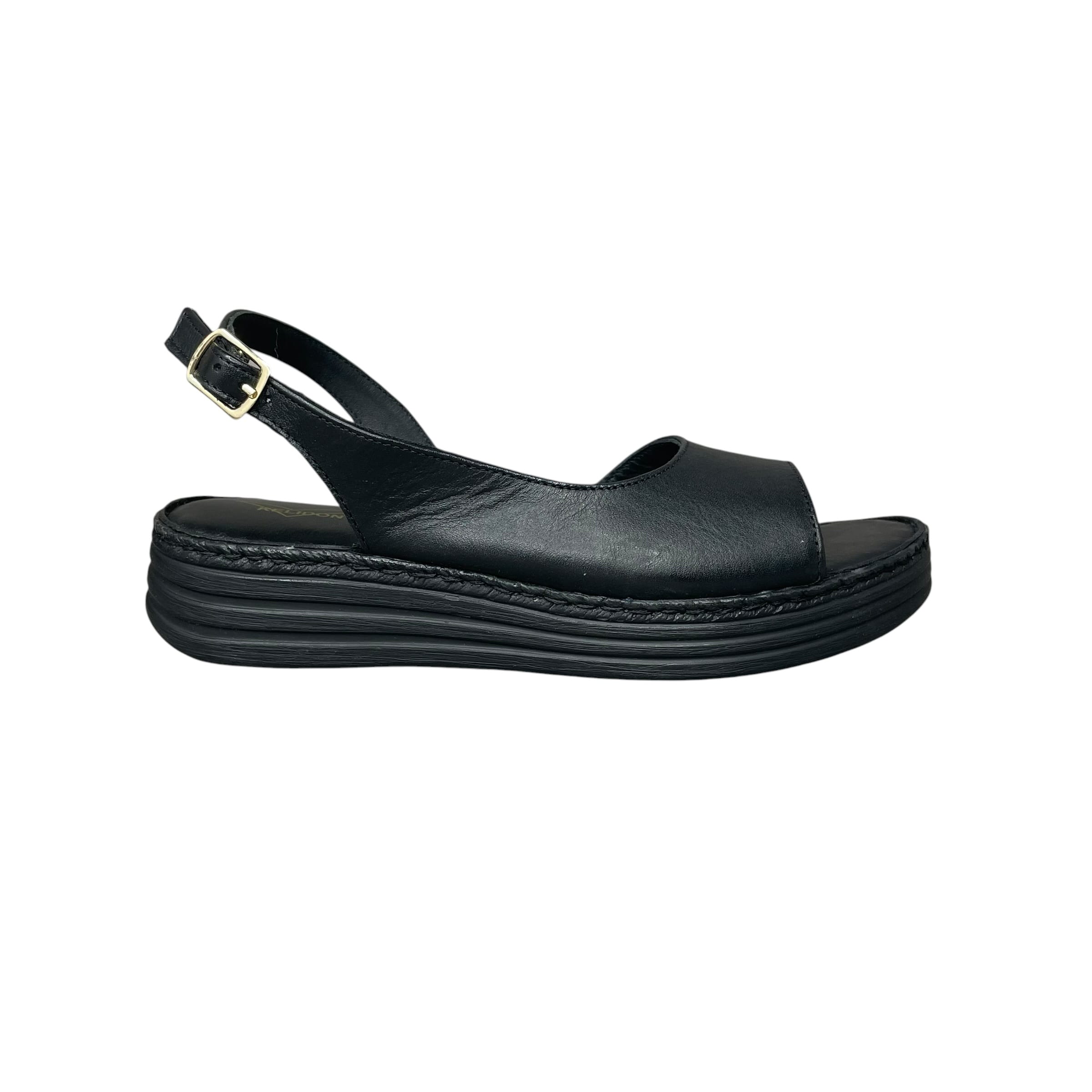 Γυναικεία πέδιλα ανατομικά Smart Steps kelidon niagara39-BLACK