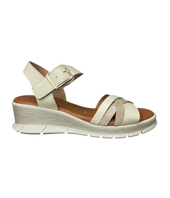 Γυναικεία πέδιλα ανατομικά Valerias spain 2650-BEIGE