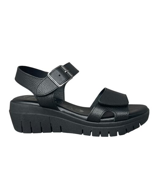 Γυναικεία πέδιλα ανατομικά Valerias spain 2659-BLACK