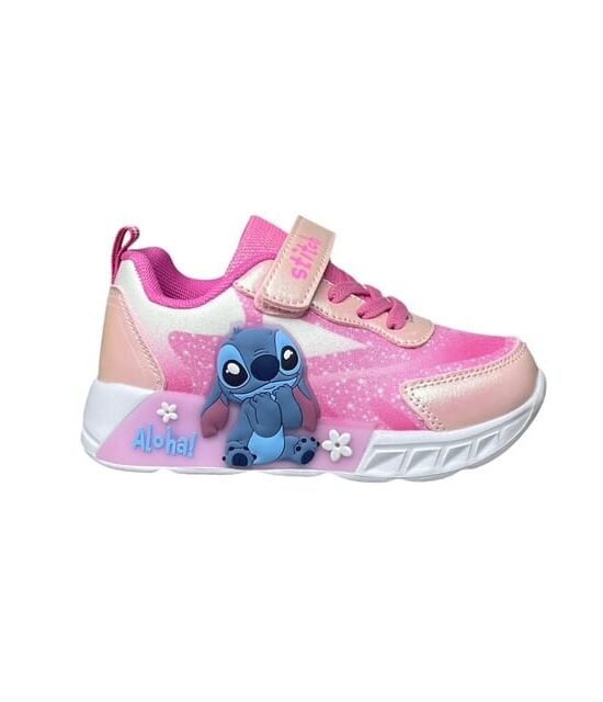Παιδικο Αθλητικο με φωτακια Disney Stitch D6020206Τ-PINK