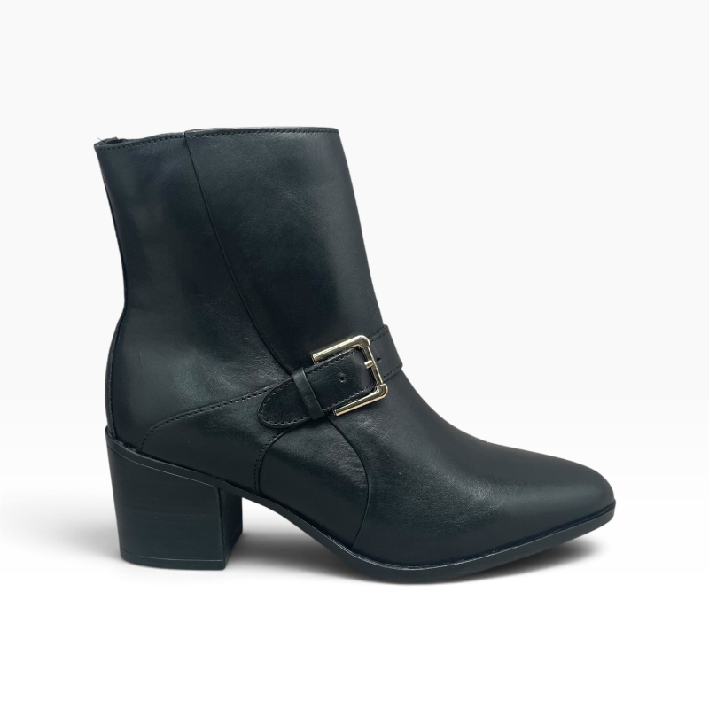 ΓΥΝΑΙΚΕΙΑ ΜΠΟΤΑΚΙΑ PARROTO LEATHER VB46-6202-BLACK