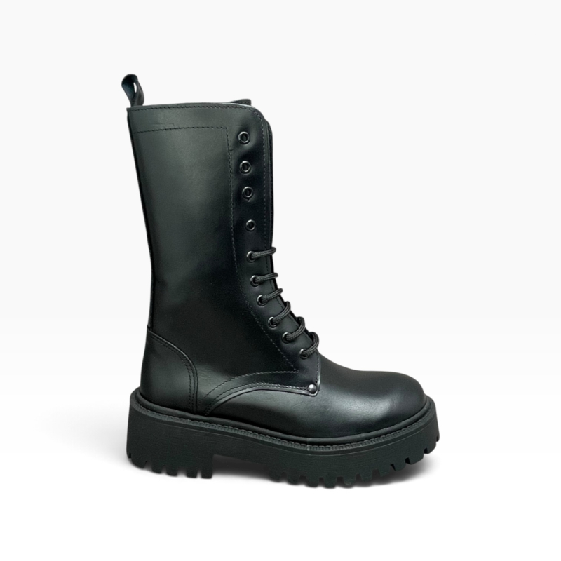 ΜΠΟΤΑΚΙΑ 3/4 SMART STEPS LEATHER 03000-BLACK