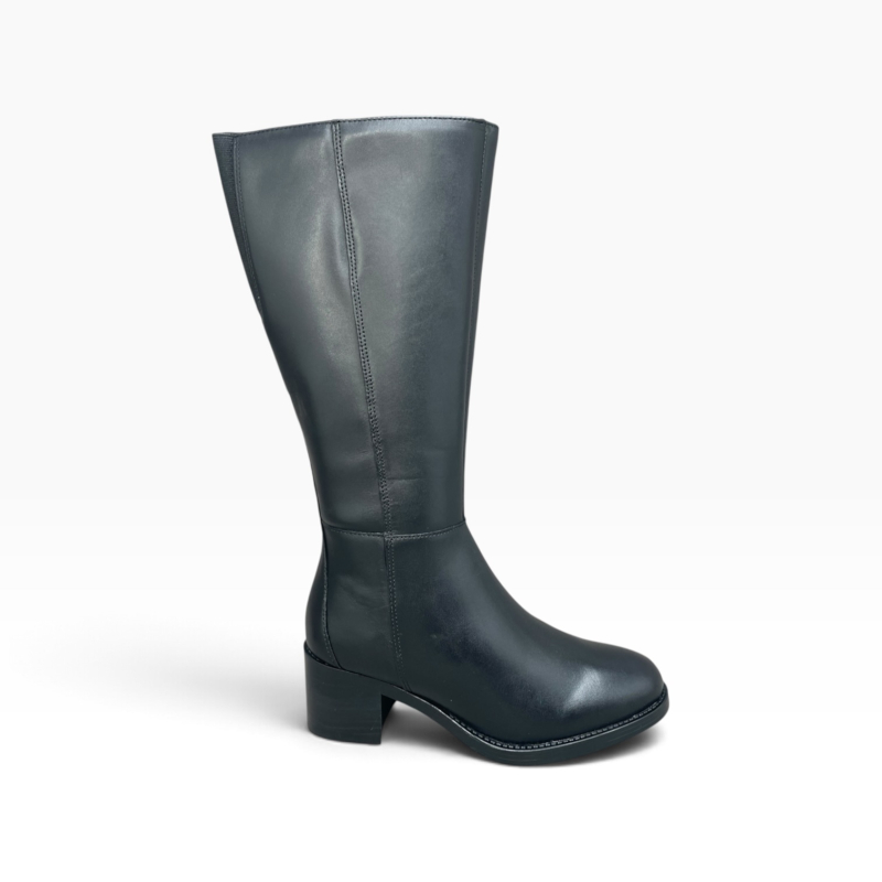 ΜΠΟΤΕΣ ΔΕΡΜΑΤΙΝΕΣ PARROTO BB26-6205-BLACK
